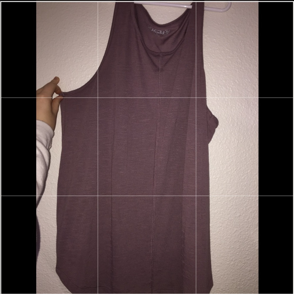 Purple tank top